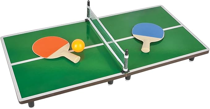 Rhode Island Novelty 24" X 12" Mini Ping Pong Game, 1 Set per Order