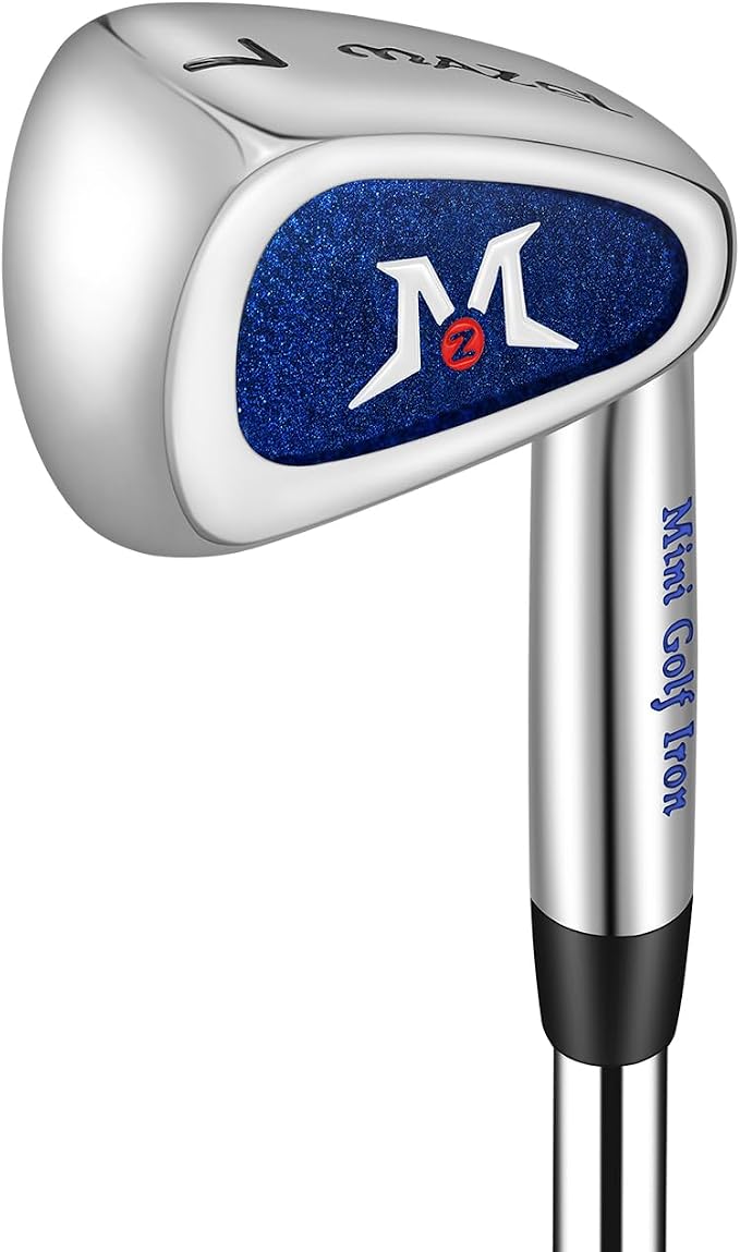 MAZEL Mini Driver/Iron Golf Clubs Swing Trainer Aid to Improve Your Hitting Accuracy & Speed