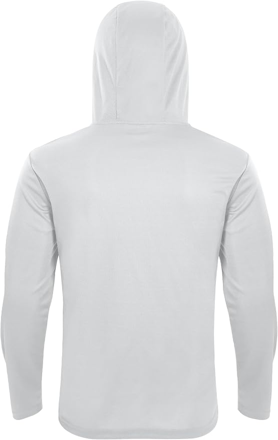 Mens Long Sleeve T-Shirts Casual Crew Neck Tee Shirt Summer Soft Running Swimming Cycling Fishing Tops