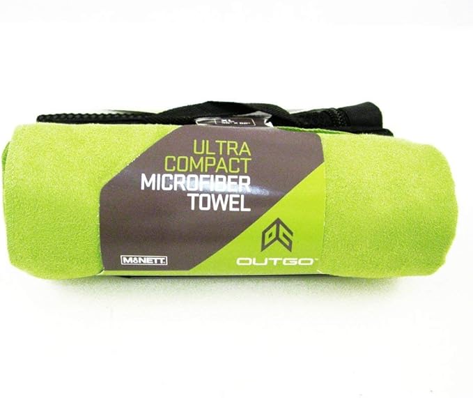 GEAR AID Quick Dry Microfiber Towel for the Gym, Travel and Camping, Nav Green, Large, 30"x50"