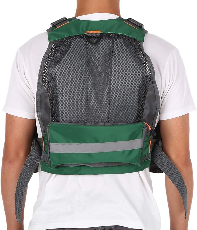 Lixada Fly Fishing Vest Fishing Jacket Breathable Polyester Mesh Design Fishing Vest