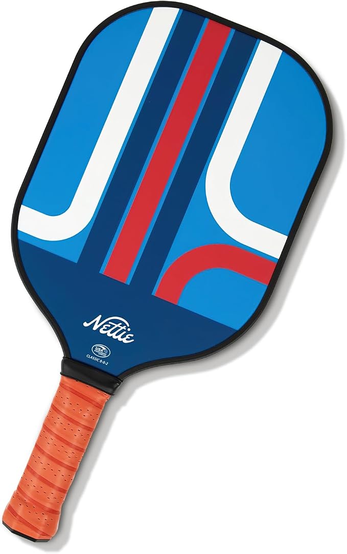 Nettie Pickleball Paddles Set of 1/2/4, USAPA Approved Carbon Fiber Pickleball Paddle, Birthday Galentines Valentines Day Gifts for Girlfriend Women Mom Wife
