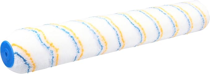 True Blue 18" Professional Paint Roller Covers, 18 Inch, Best for All Types of Painting Surfaces, Refill Bulk Pack (48, 1/2" Nap)