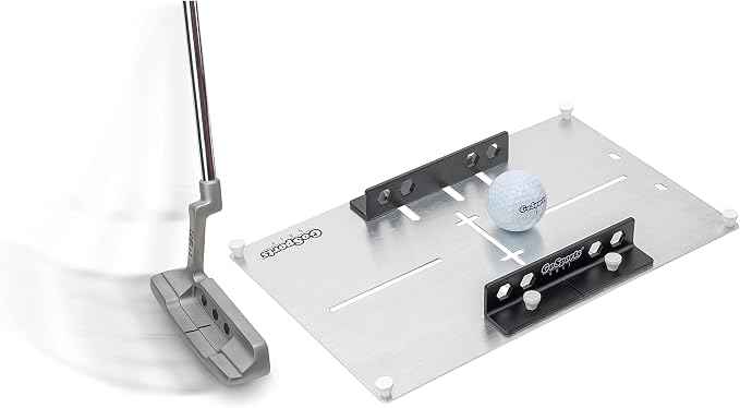 GoSports Golf Putting Alignment Stencil and Gate Set - Versatile Putting Aid for 10+ Drills