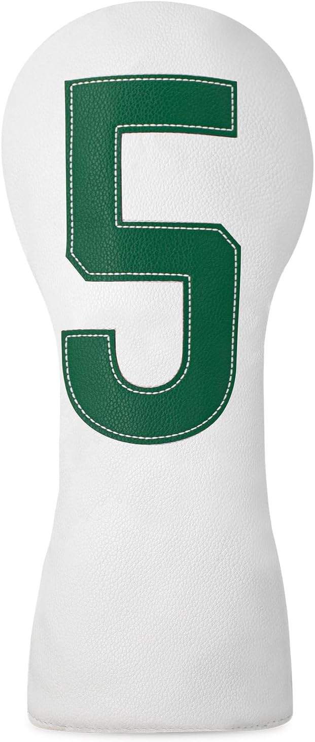 Premium Golf Head Covers - Golf Driver Head Covers, Protects Against Scratches and Damage, Specifically Designed for Fairway Woods.