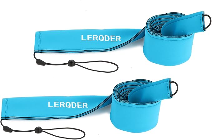 Neoprene Fishing Rod Sleeves,Fishing Rod Socks for Protect Rod | UV Resistance,Puncture Resistant, Protect Casting, Spinning, Trolling Fishing Rods,Fishing Pole Sleeve for Transport, Storage