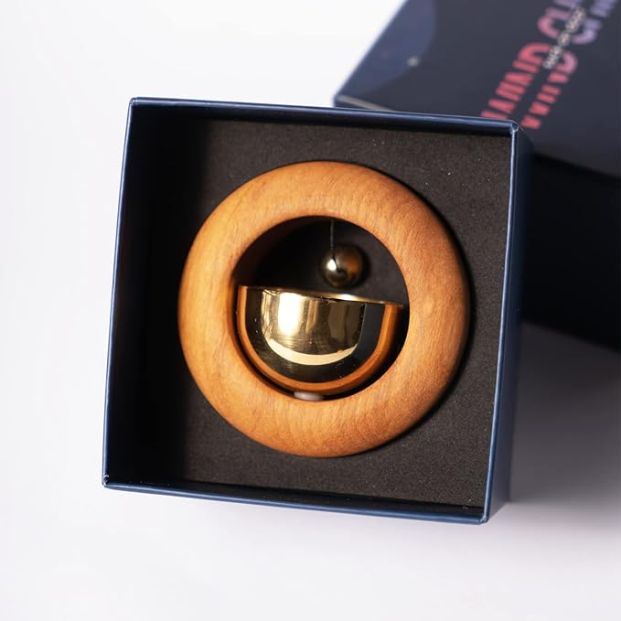 Shopkeepers Bell for Door Opening - Magnetic Attached Doorbell Chime for Business - Unique Office Ornaments and Hanging Decoration for Entrance, Fridge Sticker and Barn Door - Creative Present