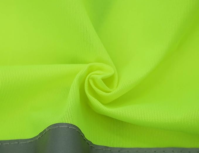 AIEOE Kids High Visibility Safety Vest Reflective Running Lightweight Traffic Walking Breathable Construction Vest