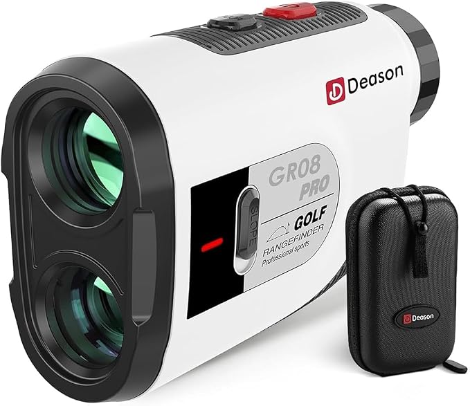 Golf Rangefinder with Slope,7X Magnification Laser Rangefinder, 1300Yards Rechargeable Range Finders Golfing with Flag Lock Vibration,Speed Mode for Hunting Shooting