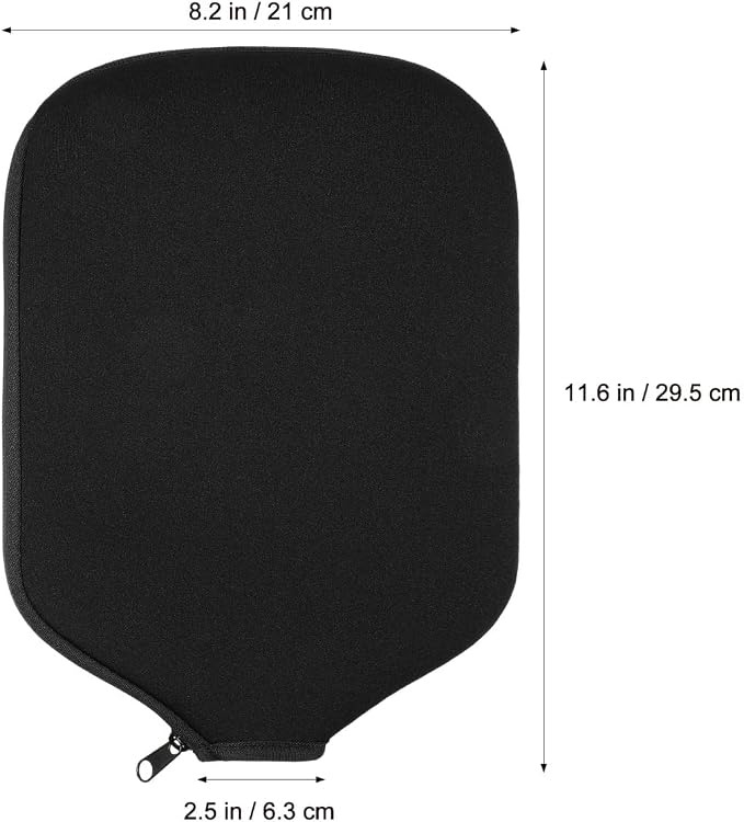 Mipcase Pickleball Paddle Covers 2 Pack with Zippered Tennis Racket Case for Outdoor Beach Sports Storage and Protection