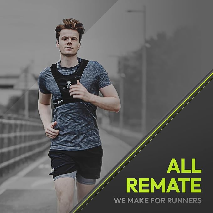 Lightweight Slim Pullover Running Vest with 5 pockets – Simple, Seamless Fit, Breathable Reflective Jogging Gear