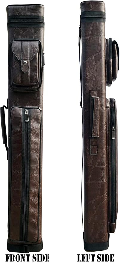 Champion Instroke Leatherette Cue Cases 4x6 Holds 4 Butts and 6 shafts Pool cue