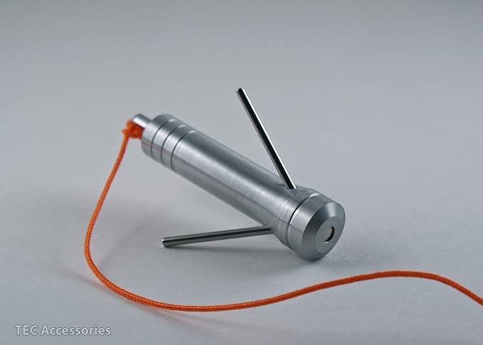 TEC Accessories RETREEV - Mini Grappling Hook Retrieval Tool - Tactical Keychain Grapple Hook - Replaceable Hooks - Magnetic Cap - Outdoor Activity - Underwater Salvage - Tree Limb Removal - Camping