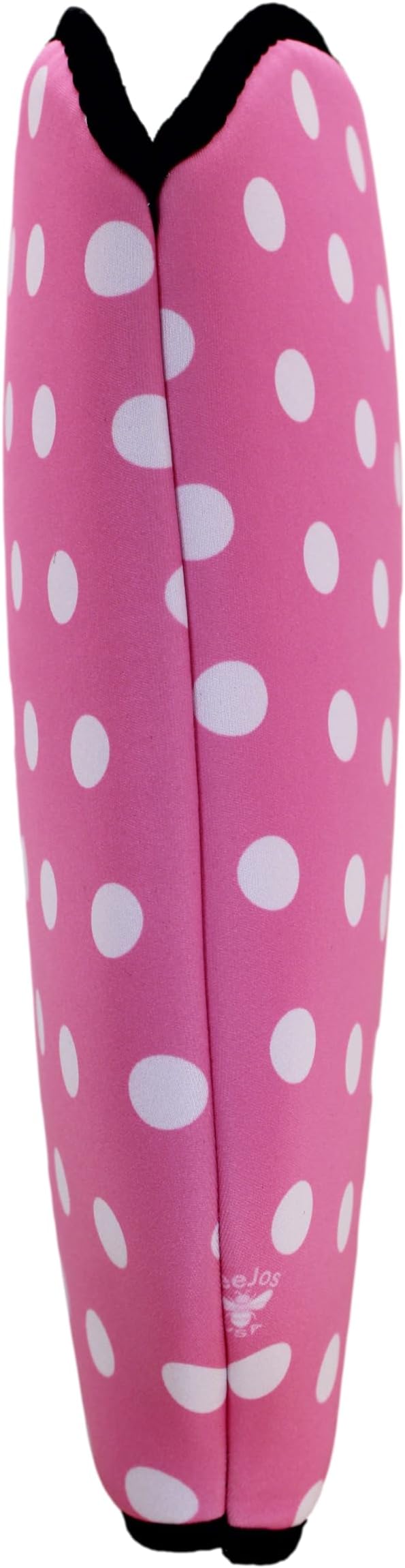 BeeJos Women's Polka Dot Collections: Premium Slip-On Pickleball Paddle Cover-Fits Standard Size Paddles-Zipperless (Paddle not Included) 6 Color Variations