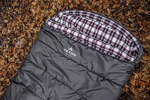 Teton Celsius XXL Sleeping Bag, Cold Weather Sleeping Bags for Adults and Kids, Camping Made Easy and Warm. Compression Sack Included