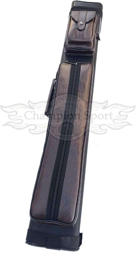 Gator 2020 New Champion Instroke Leather Cue Cases 4x6 Holds 4 Butts and 6 shafts Pool cue