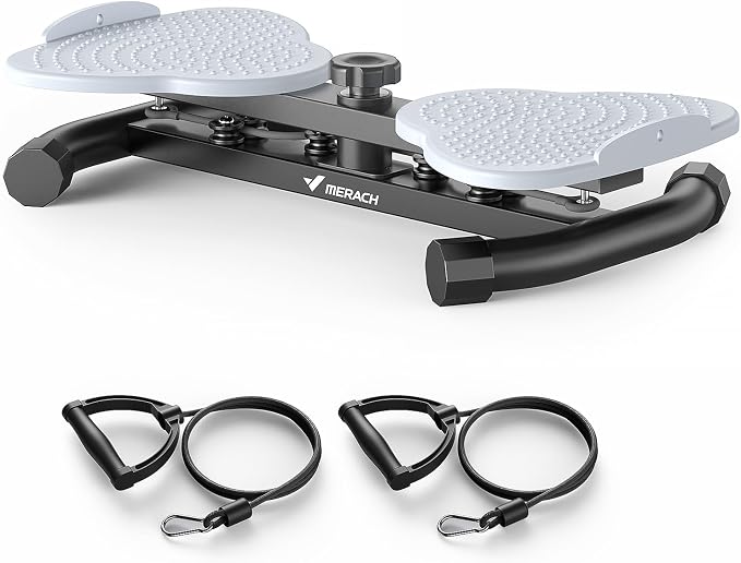 MERACH Waist Twister Machine Exercise, Ab Twist Board with 300 lbs Weight Capacity, Abs Workout for Slim Waist and Core Ab Exercise, Noiseless Home Gym Equipment for Women Men