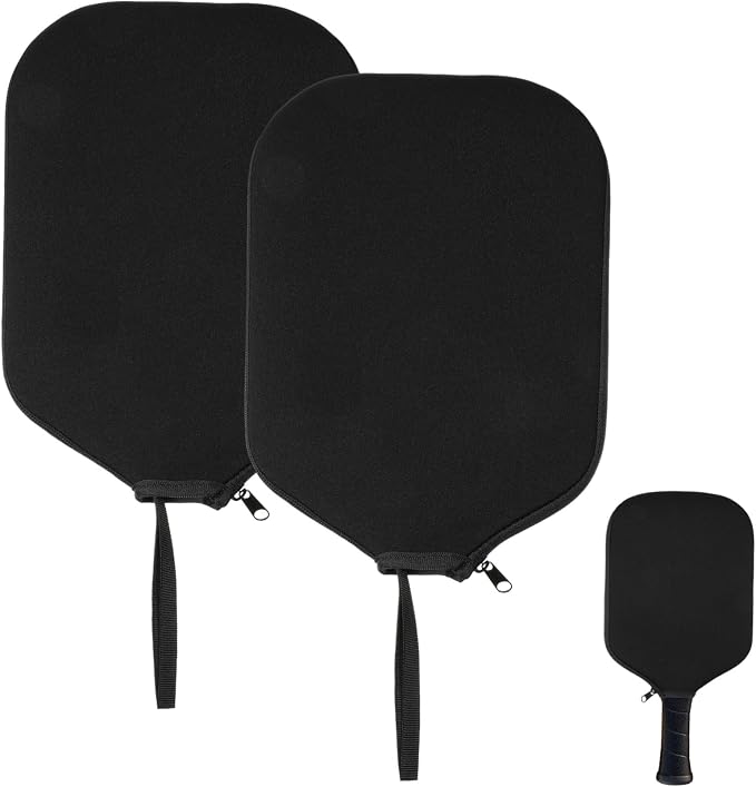 BESPORTBLE 2pcs Pickleball Paddle Covers Racket Case Pouch Beach Tennis Racket Holder Light Compact Storage for Outdoor Sports Pickleball Paddle Bag for Protection