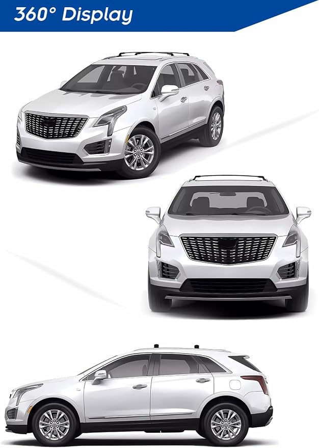 Enhanced 220 LBS Roof Racks for Cadillac XT5 2016-2026, All Aluminum Alloy Cross Bars, Upgraded from The OE-Style