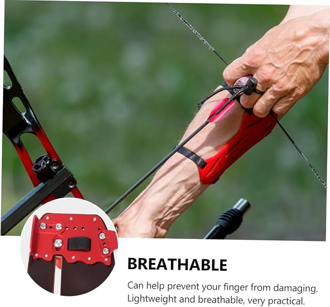 BESPORTBLE 3pcs Finger Protector Cover for Archery Sports and Finger Guard for Hunting Breathable Design