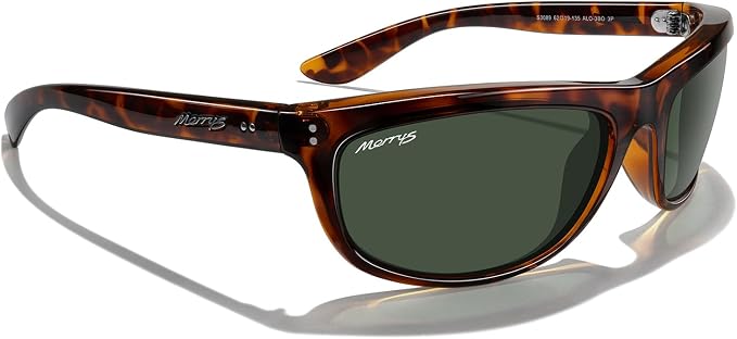 MERRY'S Wrap Around Sport Polarized Sunglasses for Men Women Driving Fishing UV400 Protection