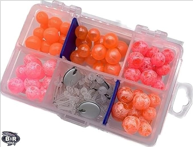 BnR Tackle Soft Beads Pro Pack Clack/Sandy (Fishing Tackle)