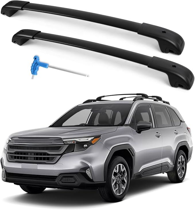 Roof Rack Cross Bars Compatible with Subaru Forester 2014-2026(Not for Wilderness), 300LBS Heavy Duty Adjustable Aluminum Cargo Bar for Rooftop Carrier, Cross Bars for Luggage, Kayak, Canoe, Bike