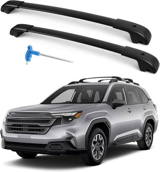 Roof Rack Cross Bars Compatible with Subaru Forester 2014-2026(Not for Wilderness), 300LBS Heavy Duty Adjustable Aluminum Cargo Bar for Rooftop Carrier, Cross Bars for Luggage, Kayak, Canoe, Bike