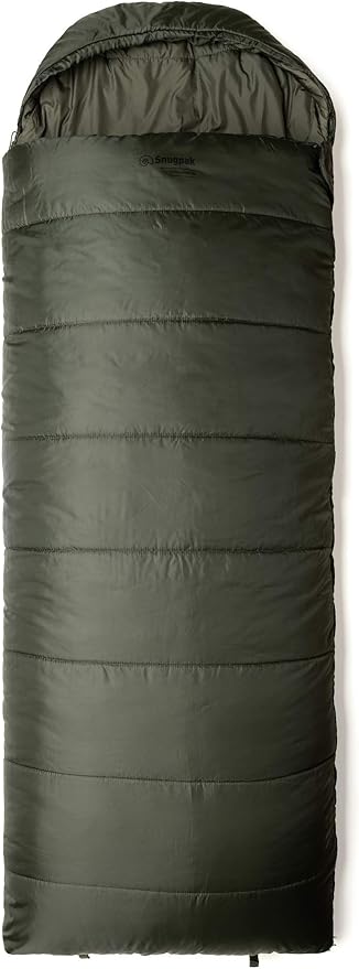 Snugpak Basecamp Ops Navigator Sleeping Bag with Compression Stuff Sack