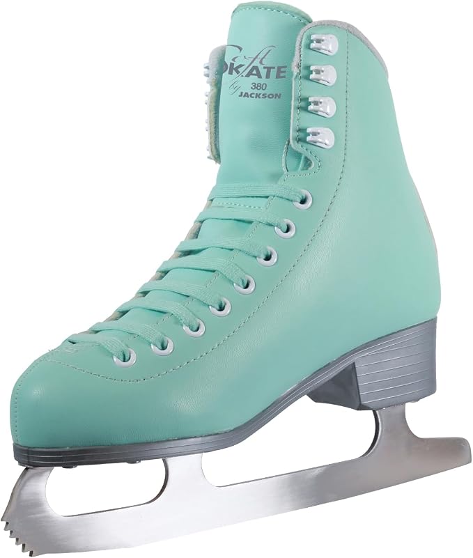 Jackson Ultima SoftSkate 380 Womens Ice Skates for Women/Kids | Comfortable Figure Skates for Ice Skating & Recreational Figure Skating, Ice Skates for Kids/Toddler Ice Skates-Medium Width