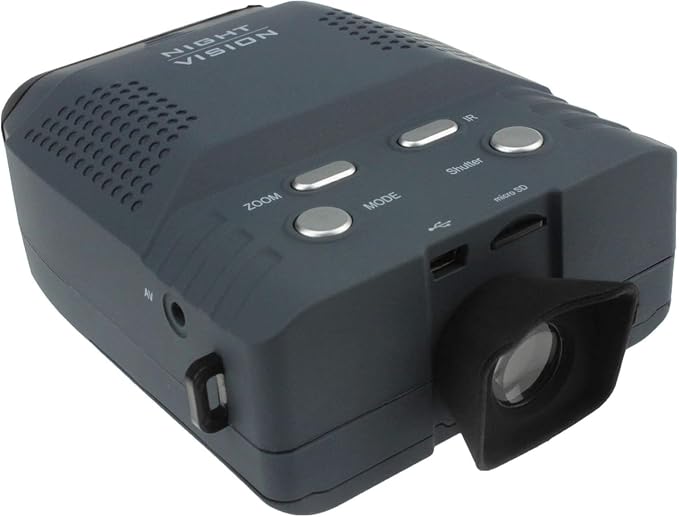 Alstar Portable Digital Night Vision Monocular New Optics Records Video Image with Micro SD Card
