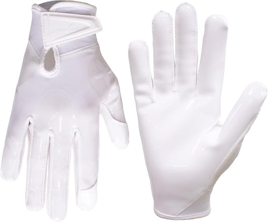 Football Gloves for Youth and Adult Men,Sticky Adhesive Palms Receiver Gloves,Grip Boost Flag Football Accessories Gifts for Family and Friends