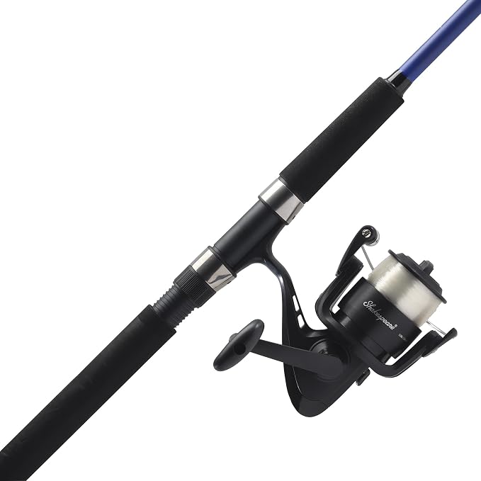 Shakespeare Catch More Fish Spinning Reel and Fishing Rod Combo with Kit