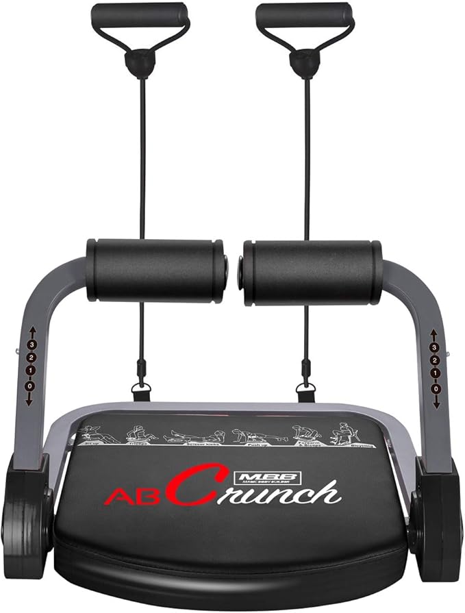 Fitlaya Fitness-abs exercise equipment ab machine for Abs and Total Body Workout, home gym fitness equipment for all ages, ab workout resistance machine.