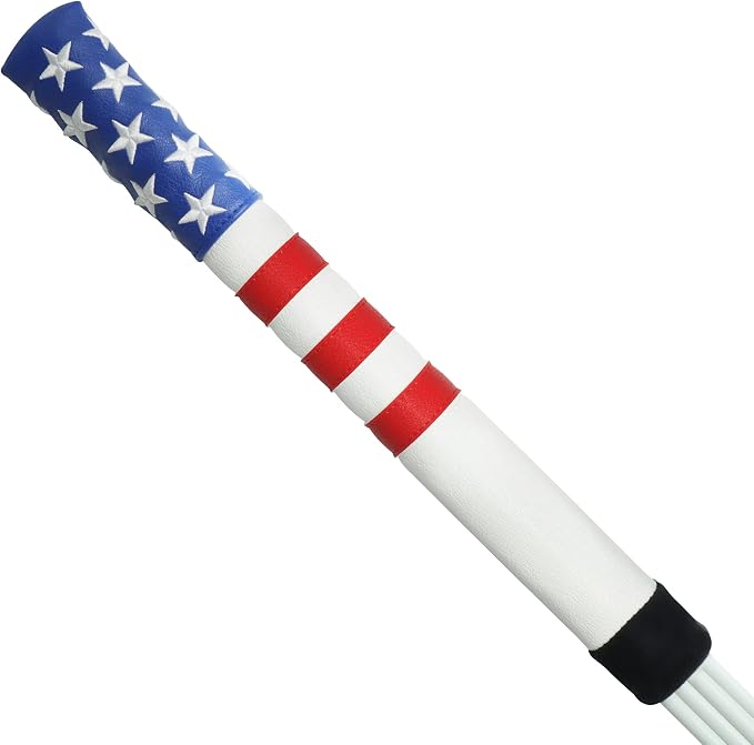 Amercian Flag Golf Towels and Brush & Golf Alignment Stick Cover, Golf Accessories for All Golfers