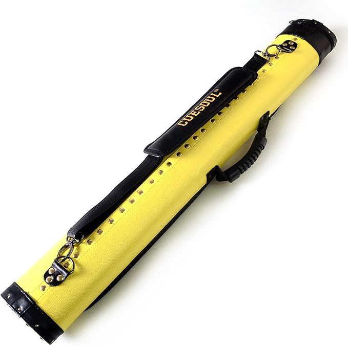 CUESOUL Soocoo Series 2x4/2x2 Hard Pool Cue Case -Holds 2 Cue Butt and 4 Cue Shafts,Four Color Available
