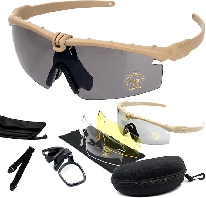 Sports Goggles Anti Fog Glasses 2 Sets