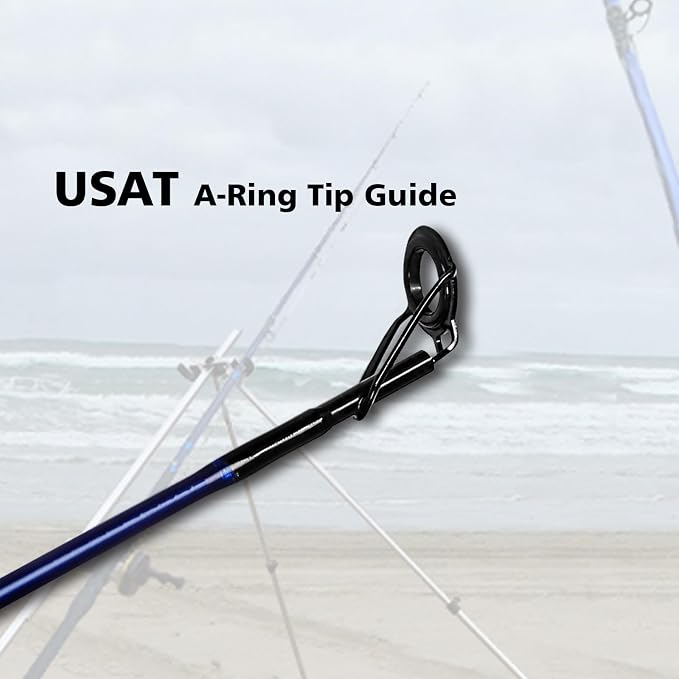 Fiblink Surf Spinning Fishing Rod Carbon Fiber Travel Fishing Rod(9-Feet &11-Feet & 12-Feet & 13-Feet & 15-Feet)