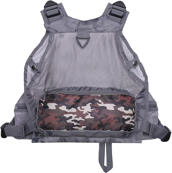 Kylebooker Fly Fishing Vest Pack Adjustable for Men and Women