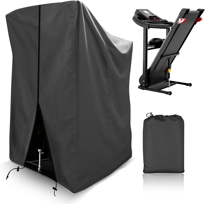 XYZCTEM Treadmill Cover - Dustproof Waterproof Folding Treadmill Cover for Indoor Outdoor Use