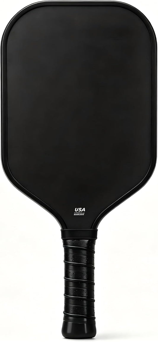 Durable 3K+T700SC Pickleball Rackets, Pickleball Paddles Carbon Fiber Wearproof Face, 16mm Honeycomb Core, Comfort Grip, Edge Protection