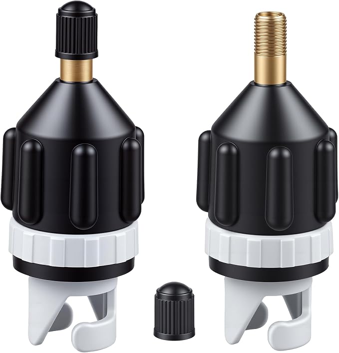 2 PCS Inflatable Boat SUP Pump Adapter, Premium Conventional Air Adapter, Sturdy SUP Air Adapter, for Inflatable Boat, Kayak and Stand Up Paddle Board