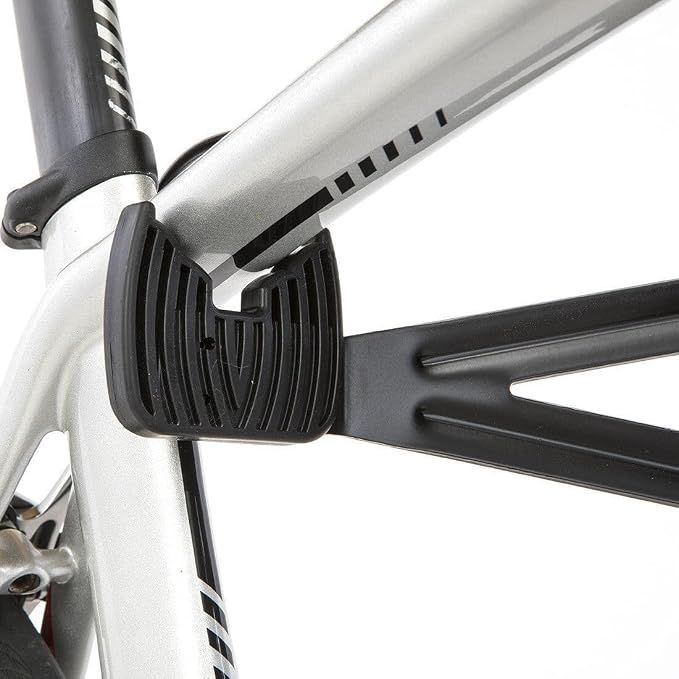 Feedback Sports | Velo Wall Rack Bike Storage | Bicycle Hanger Mount W/Adjustable Arms | Road, Gravel, Mountain Bike Compatible | For Garage, Apartment, Shed | Black