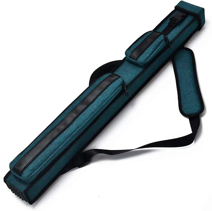 Champion 2X2,2X3,3X4 Nylon/Leatherette Billiard Pool Cue Stick Hard Case