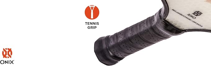 Onix Evoke Pro Composite Face Incredible Touch Maximum Control and Spin Pickleball Paddle – Polypropylene Honeycomb Core with Protective Edge Guard Widebody Shape