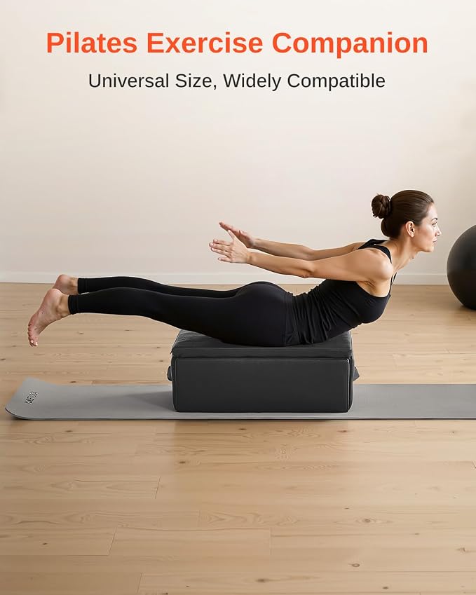 VEVOR Pilates Reformer Foldable, Suitable for Intermediate and Beginners Users, Pilates Equipment for Home Gym Studio Use with 4 Adjustable Resistance Spring, Up to 400 LBS