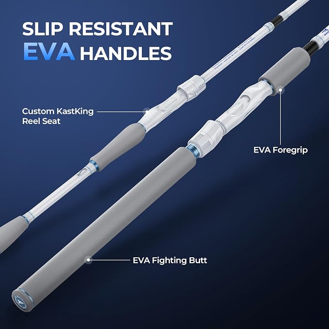 KastKing Centron Lite Travel Fishing Rods with Extra Twin-Tip | Portable 4/5 Piece Fishing Rods, Extra Twin-Tip, IM6 Graphite Blanks, Stainless Steel Guides W/Ceramic Rings, EVA Handle