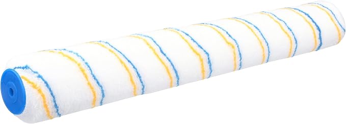 True Blue 18" Professional Paint Roller Covers, 18 Inch, Best for All Types of Painting Surfaces, Refill Bulk Pack (24, 3/8" Nap)