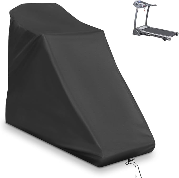 Treadmill Cover, Waterproof Outdoor Treadmill Covers with Drawstring