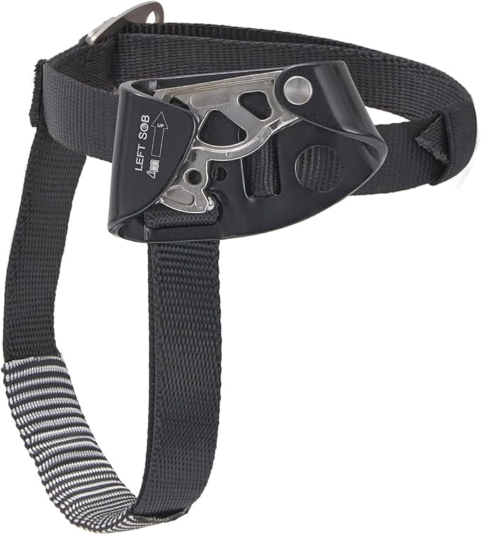 SOB Quick Step Foot Ascender,Outdoor Rock Climbing Tree Arborist, Mountaineering Equipment Climbing Rappelling Device for 8-13mm Rope